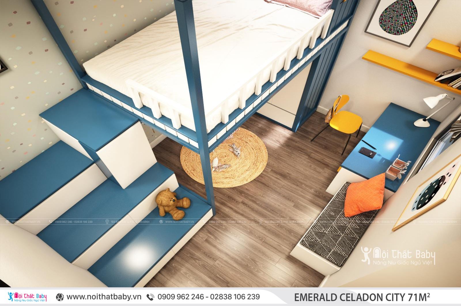 Tổng hợp các mẫu thiết kế nội thất Chung cư Emerald Celadon City